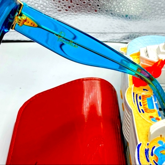 🏆Pomelatto PM0042S ❤️Blue Gorgeous 100% Authentic‼️Made in Italy 🇮🇹🏆‼️ - Picture 11 of 13